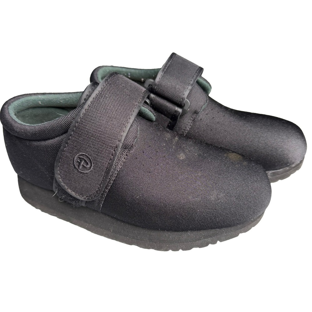 Pedors Unisex Black Classic Stretch Shoes Swollen Feet Size WMN 7.5 Men 5.5